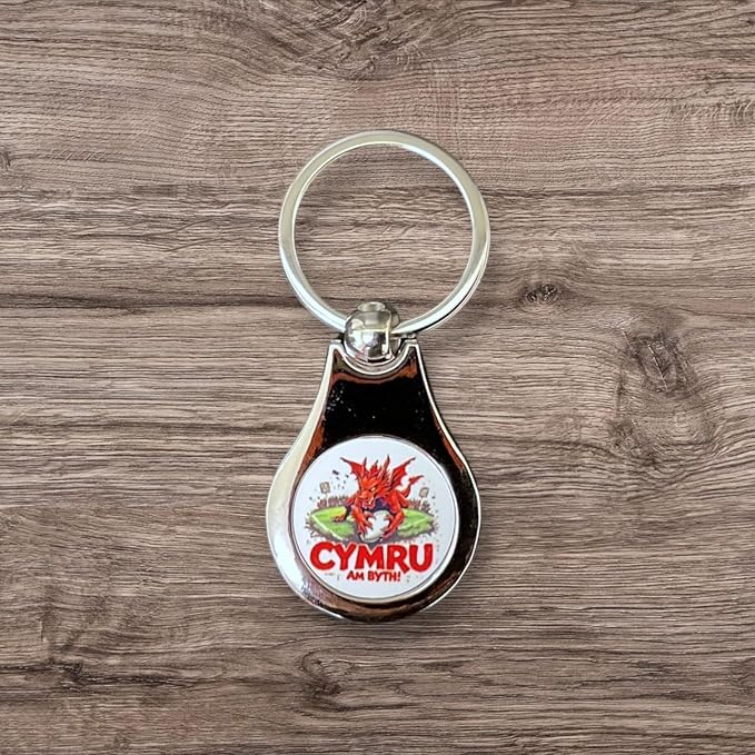 Cymru Am Byth! - Rugby Nations Key Ring