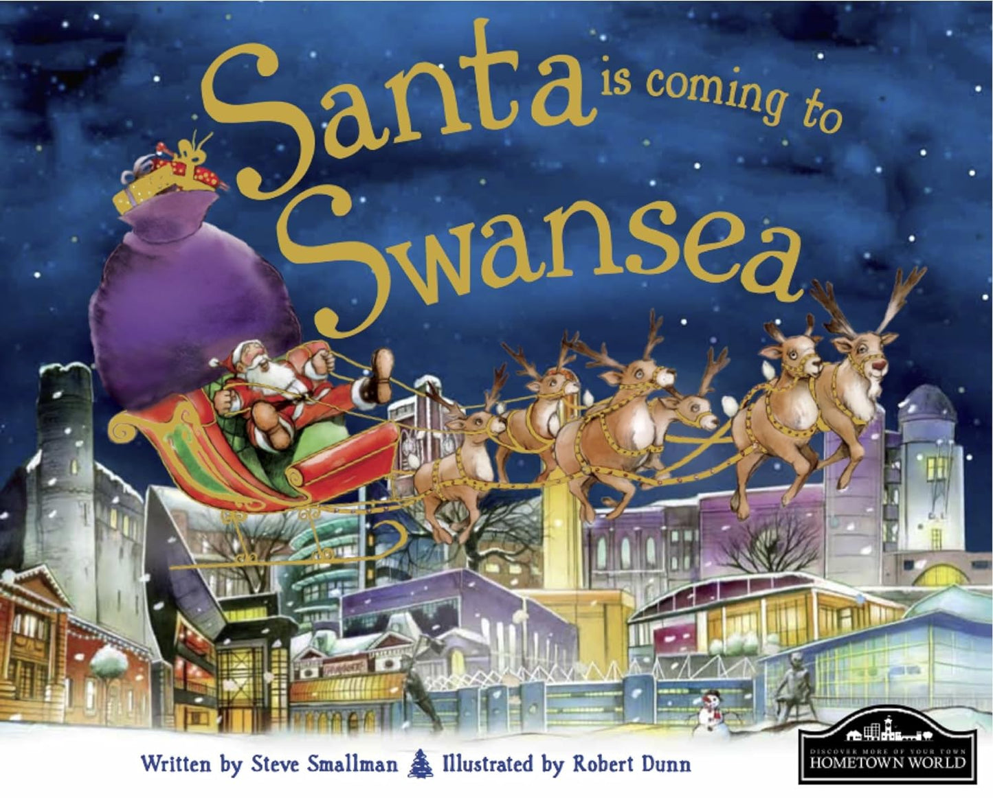 Book - Santa is Coming to Swansea - Hardback