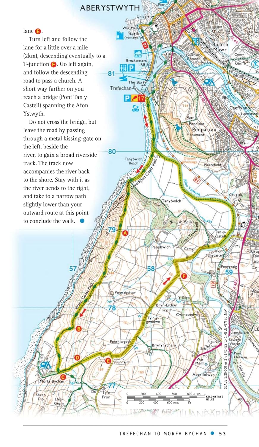 Archebwch - Canolbarth Cymru: Teithiau Cerdded Cylchol Eithriadol - Clawr Meddal