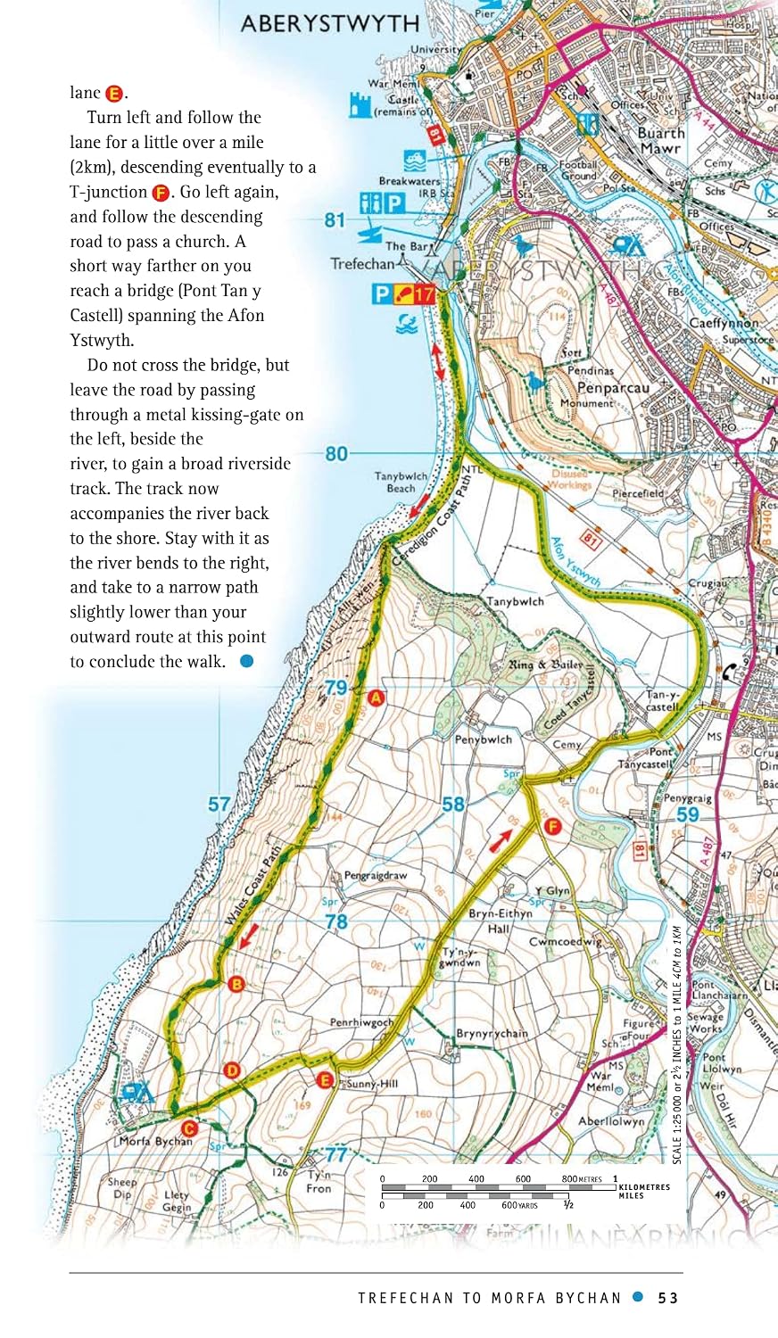 Archebwch - Canolbarth Cymru: Teithiau Cerdded Cylchol Eithriadol - Clawr Meddal