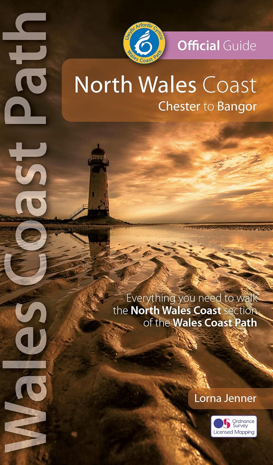 Book - North Wales Coast: Chester to Bangor Wales Coast Path - Hardback