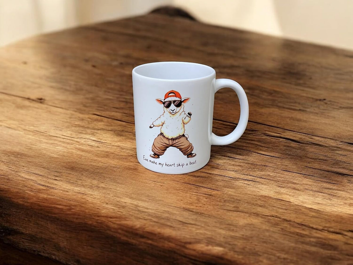 Ewe make my heart skip a beat - Break dance Mug