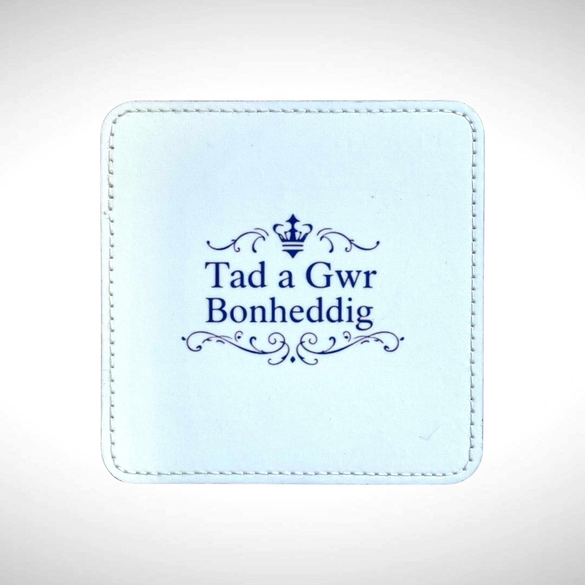 A Father & A Gentleman Welsh coaster