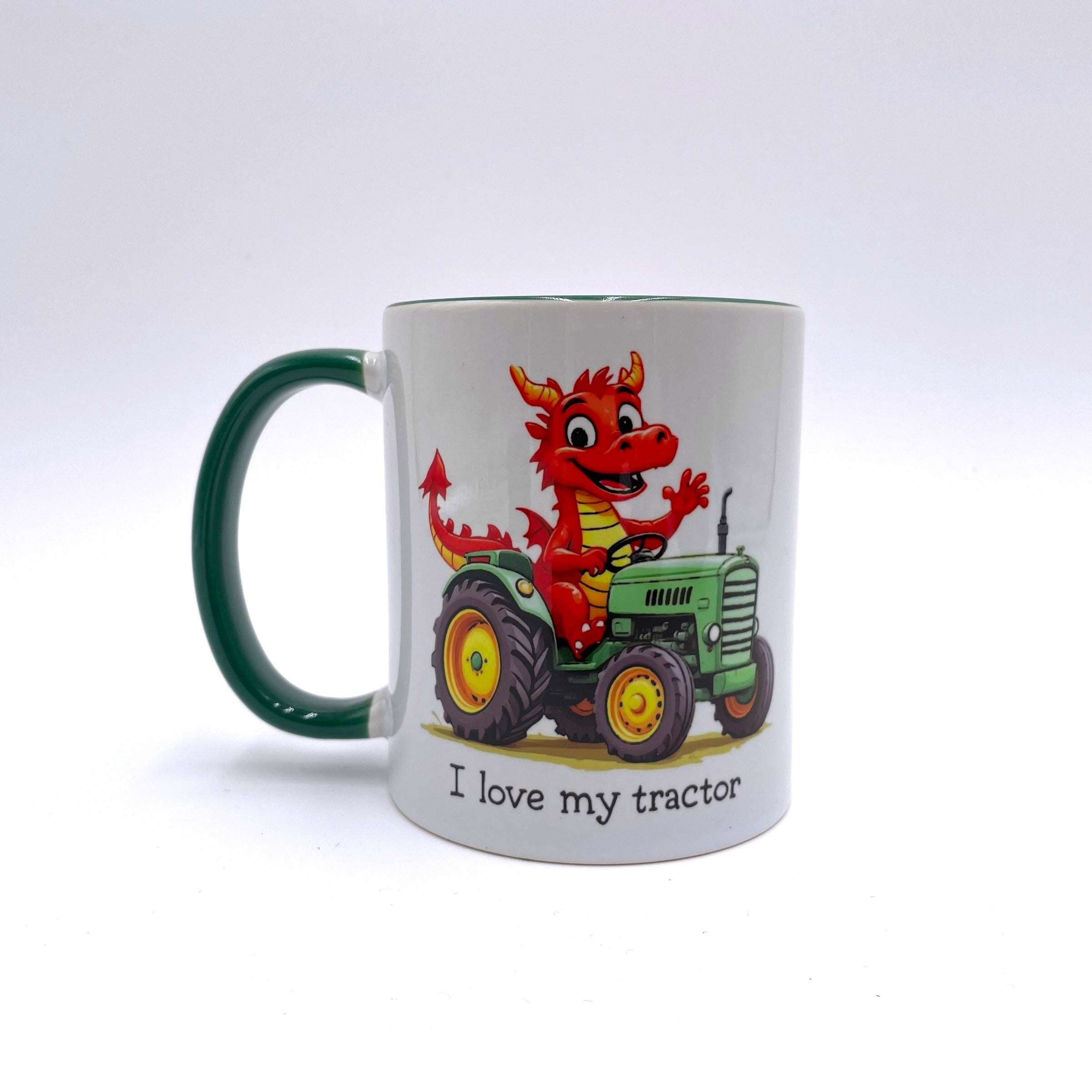I Love My Tractor - Happy Dragon Mug