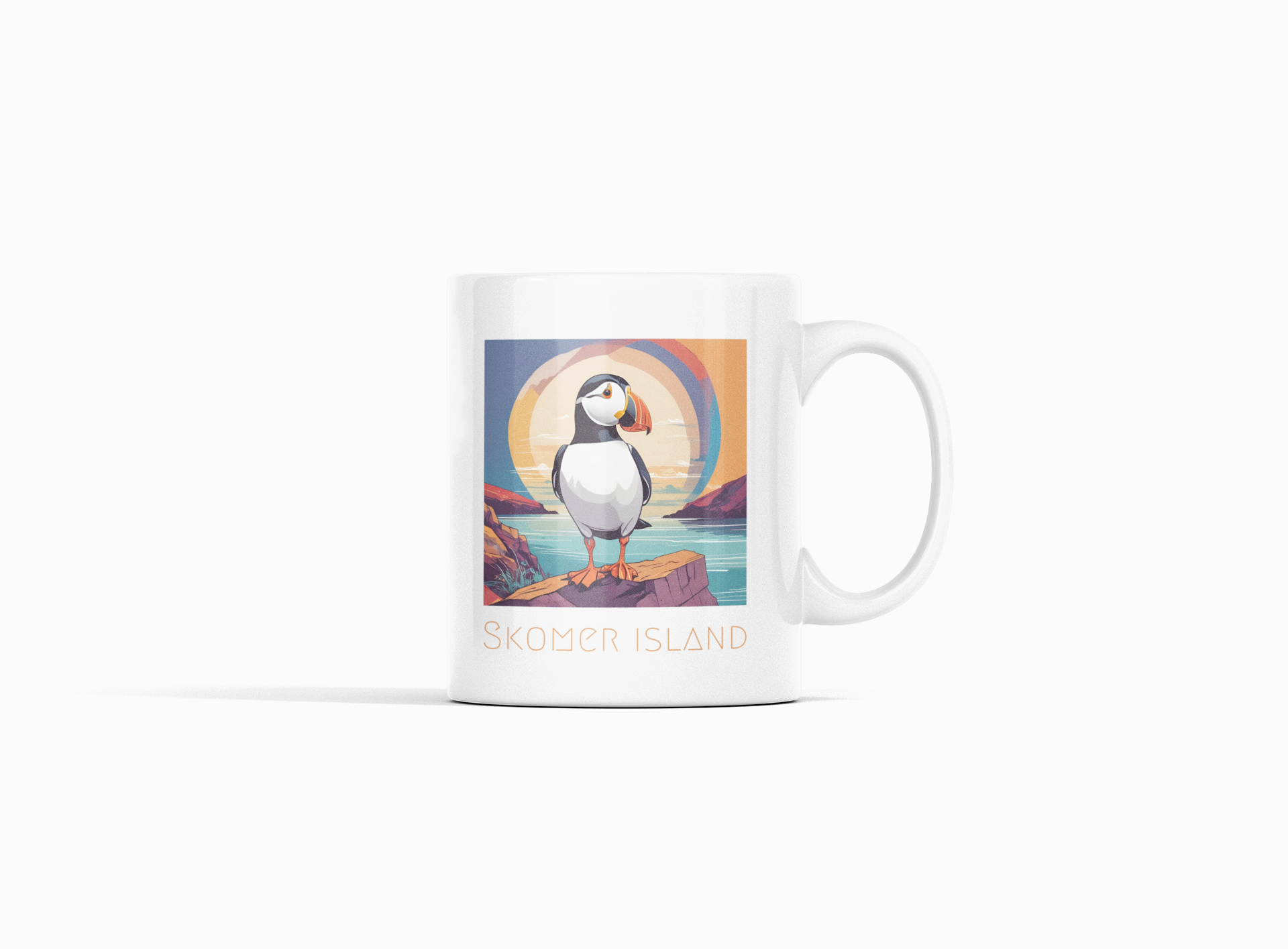 Skomer Island Mug