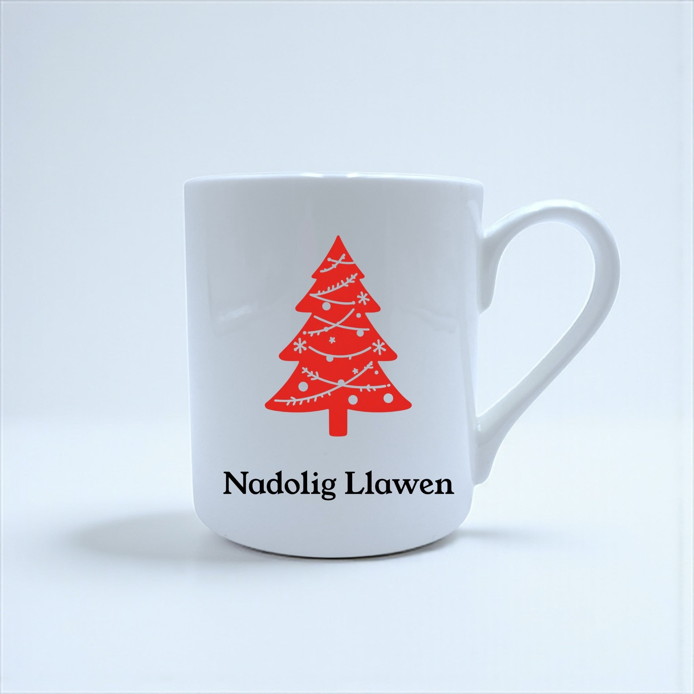 Nadolig Llawen Bone China Mug Set