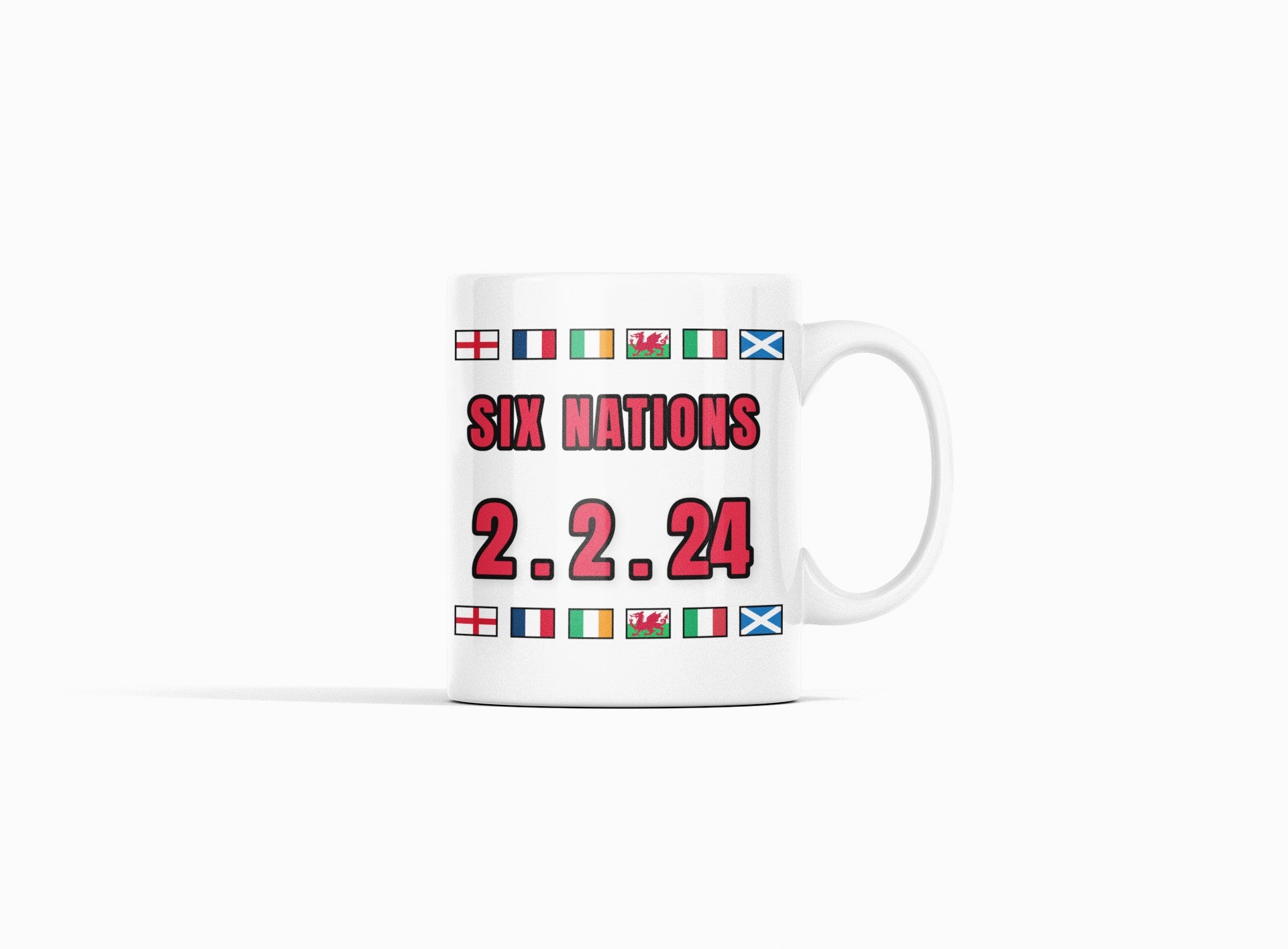 Six Nations Rugby Get Ready Mug