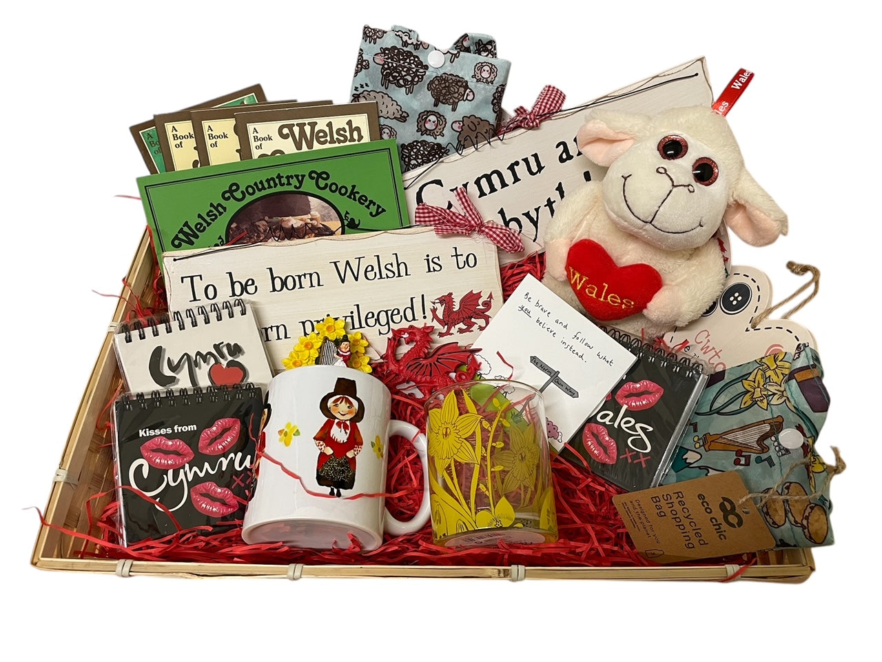 Cartref yw Lle Mae'r Galon yn Hamper Cymreig