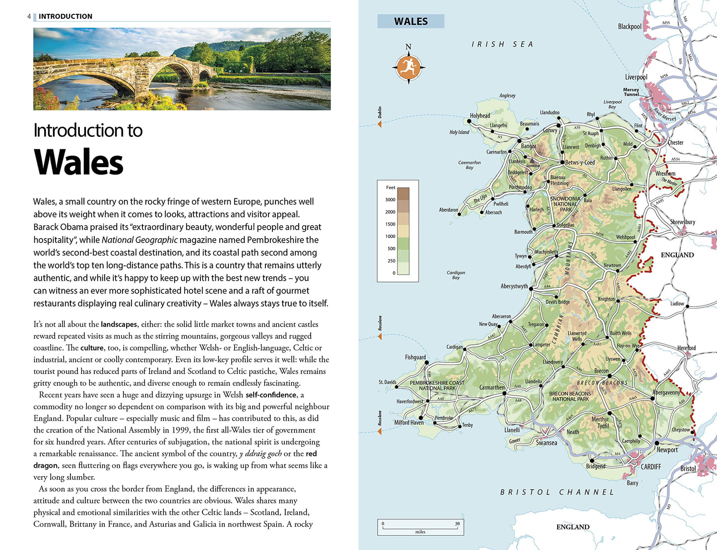Book - The Rough Guide to Wales (Canllaw Teithio gydag eLyfr Rhad ac Am Ddim) - Clawr Meddal