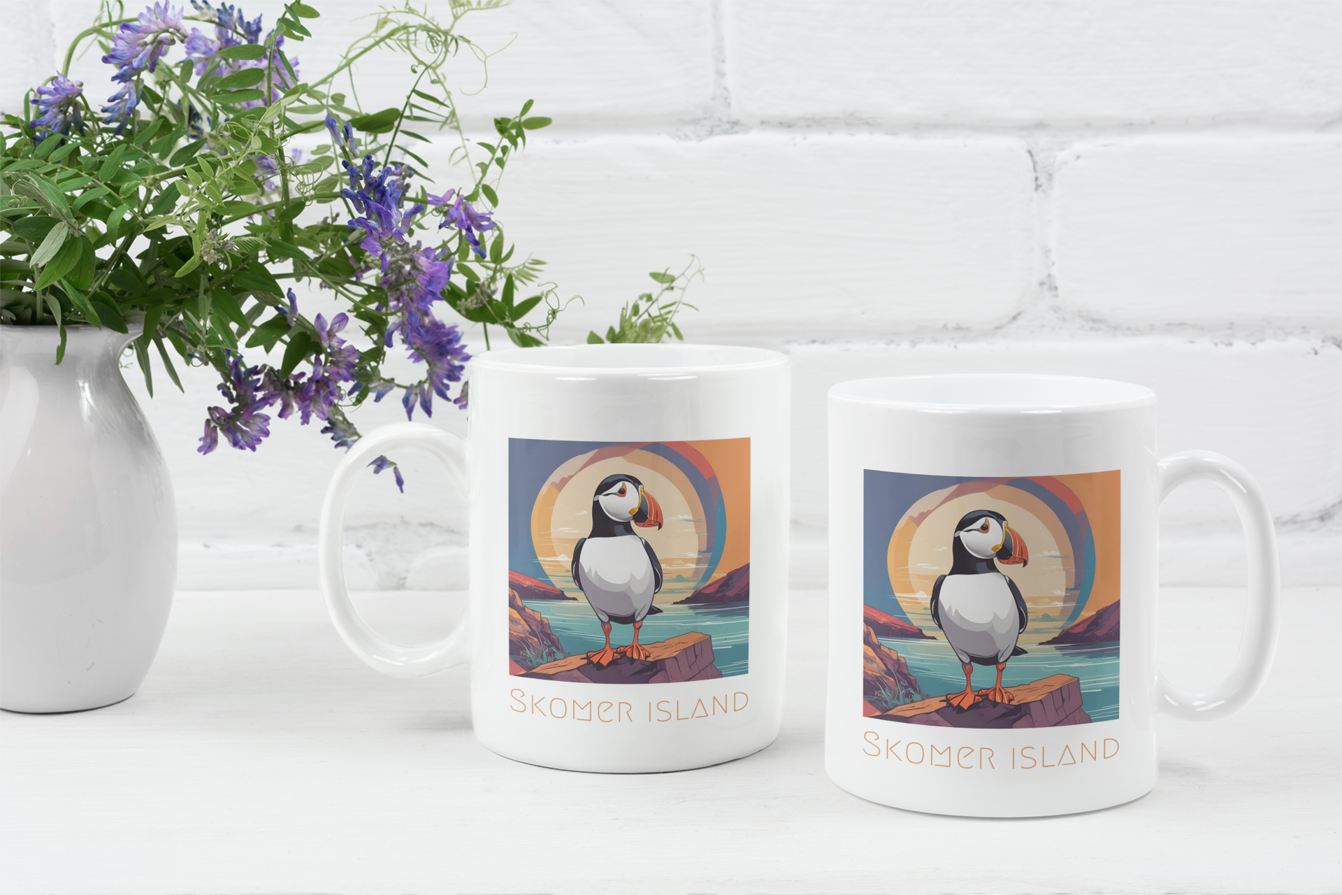 Skomer Island Mug