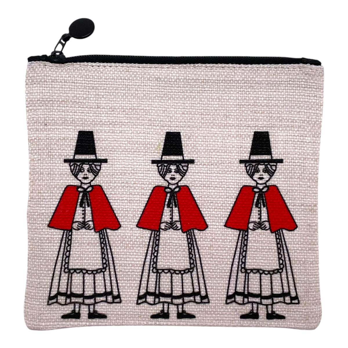 Welsh Lady Purse - Woman's Wallet with Traditional Welsh Design