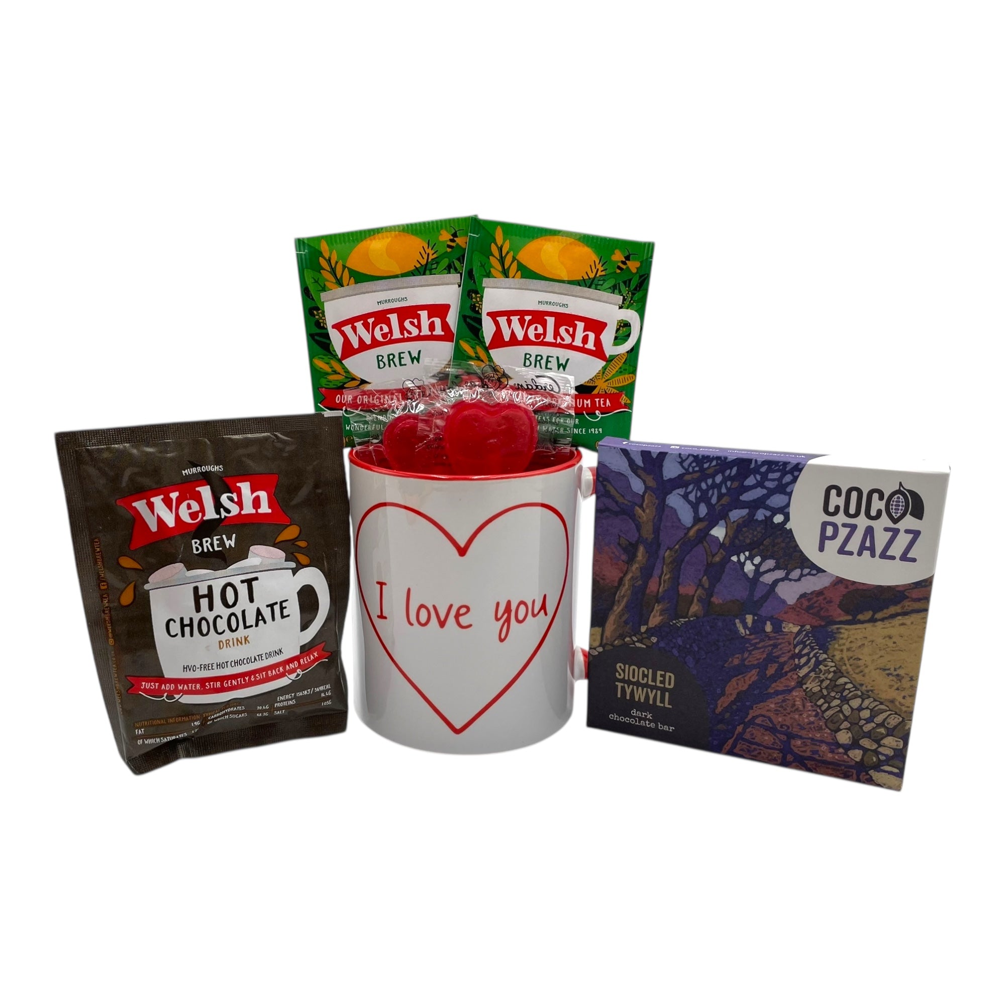 I Love You 'Dw i'n Di Garu Di'  Gift Set