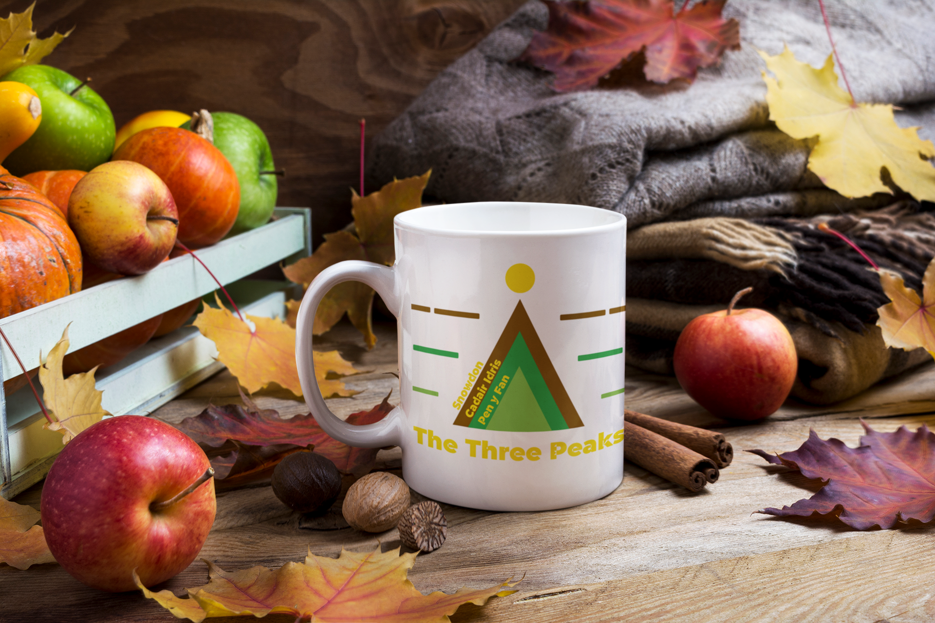 Welsh Three Peaks - The Heights Mug