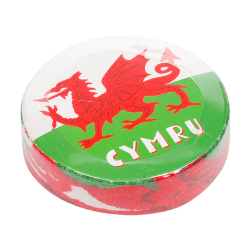 Welsh Dragon Wales (Cymru) Compressed Travel Towel