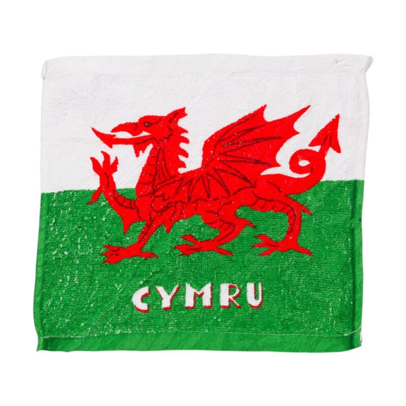 Welsh Dragon Wales (Cymru) Compressed Travel Towel