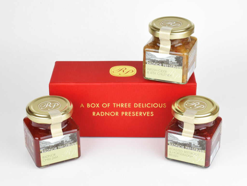 Radnor Preserves Gift Box of Seasonal Chutneys