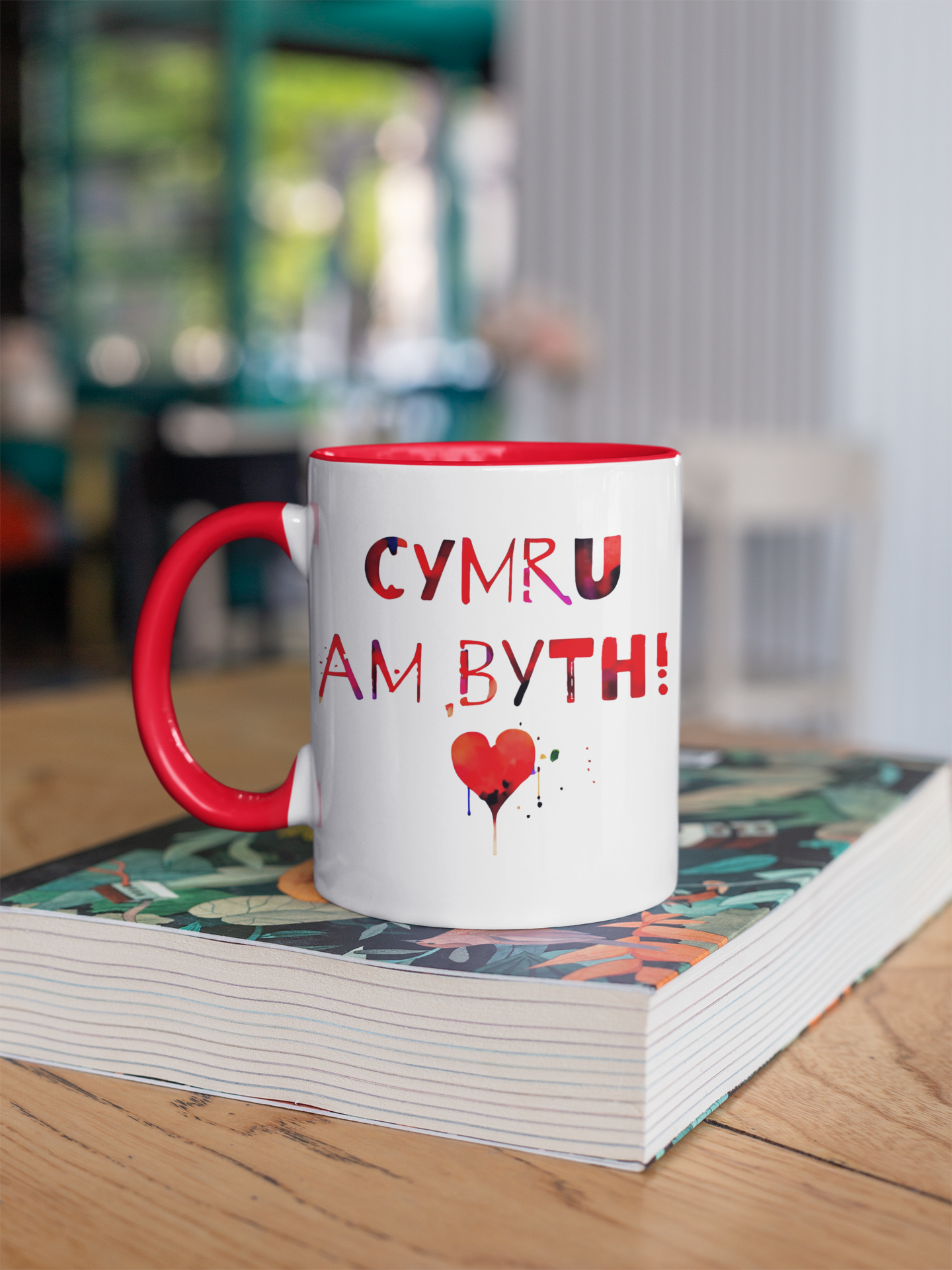 Cymru Am Byth The Welsh Red Dragon Mug