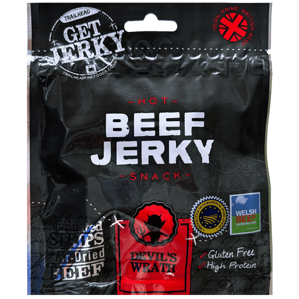 Trailhead Get Jerky Devil's Wrath Beef Jerky - 40g
