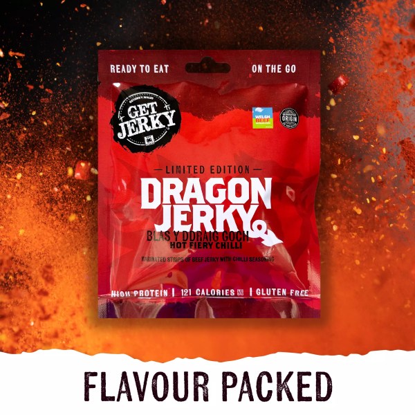 Trailhead Get Jerky Limited Edition Dragon Jerky - 40g