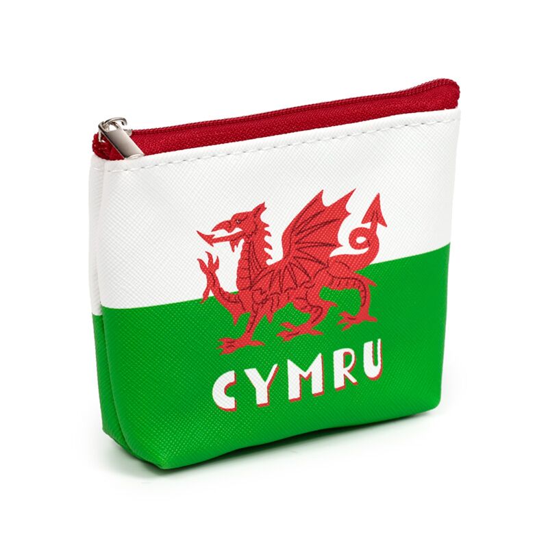 Welsh Dragon Wales (Cymru) Souvenir PVC Purse