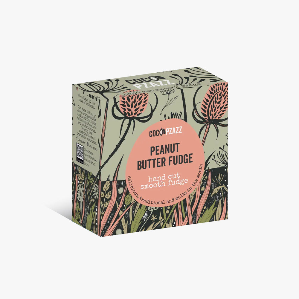 Coco Pzazz Traditional Peanut Butter Fudge - 150g