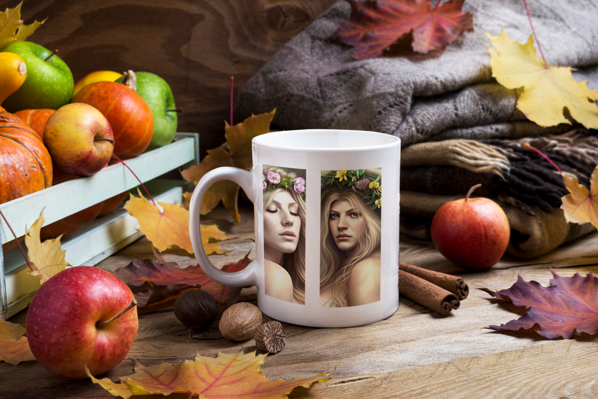 Welsh Legends - Mabinogion Blodeuwedd Mug