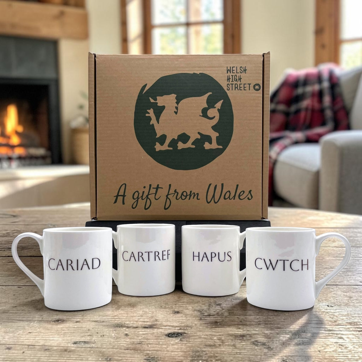 The Love Noun Bone China Mug Set