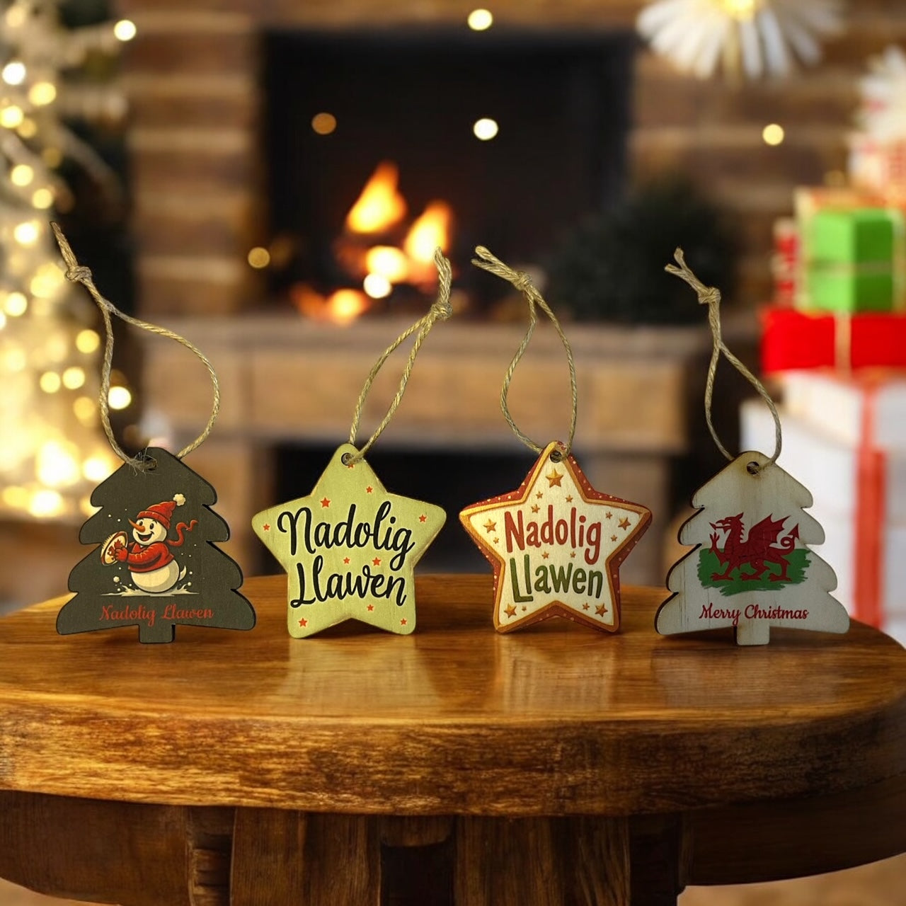 Christmas decorations - Set of Four - Gift set 2