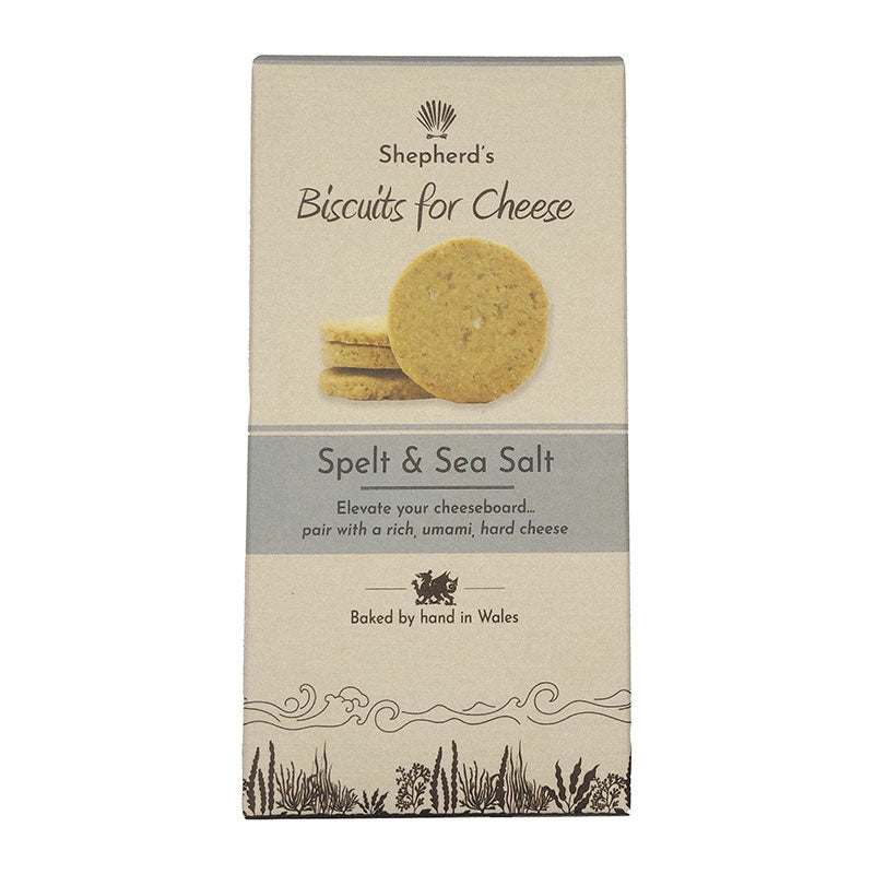 Shepherd's Spelt & Sea Salt Biscuits for Cheese