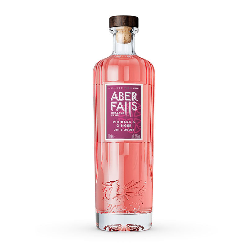 Aber Falls Welsh Rhubarb & Ginger Gin - 70cl