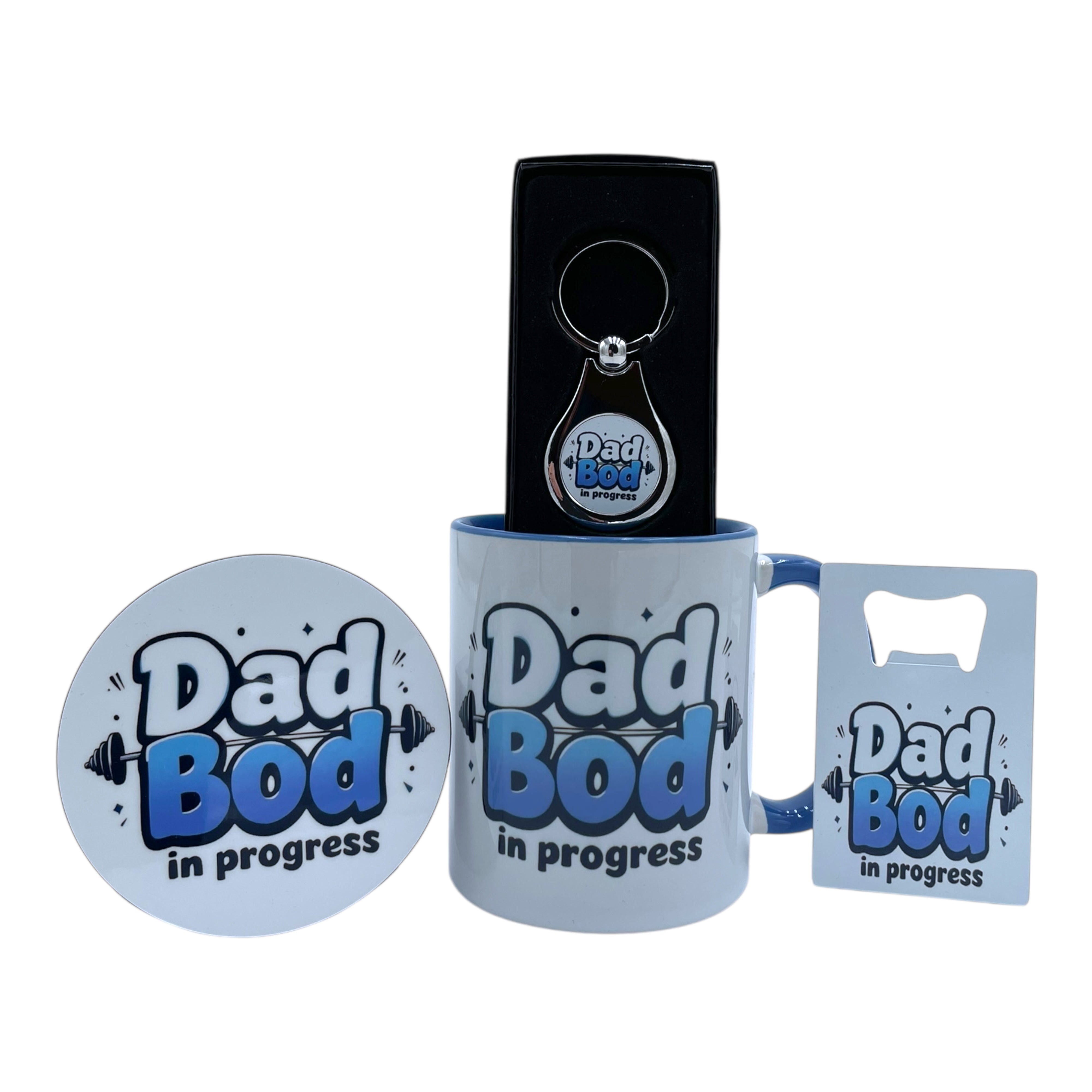 Dad Bod Ar y Gweill - Set Rhodd