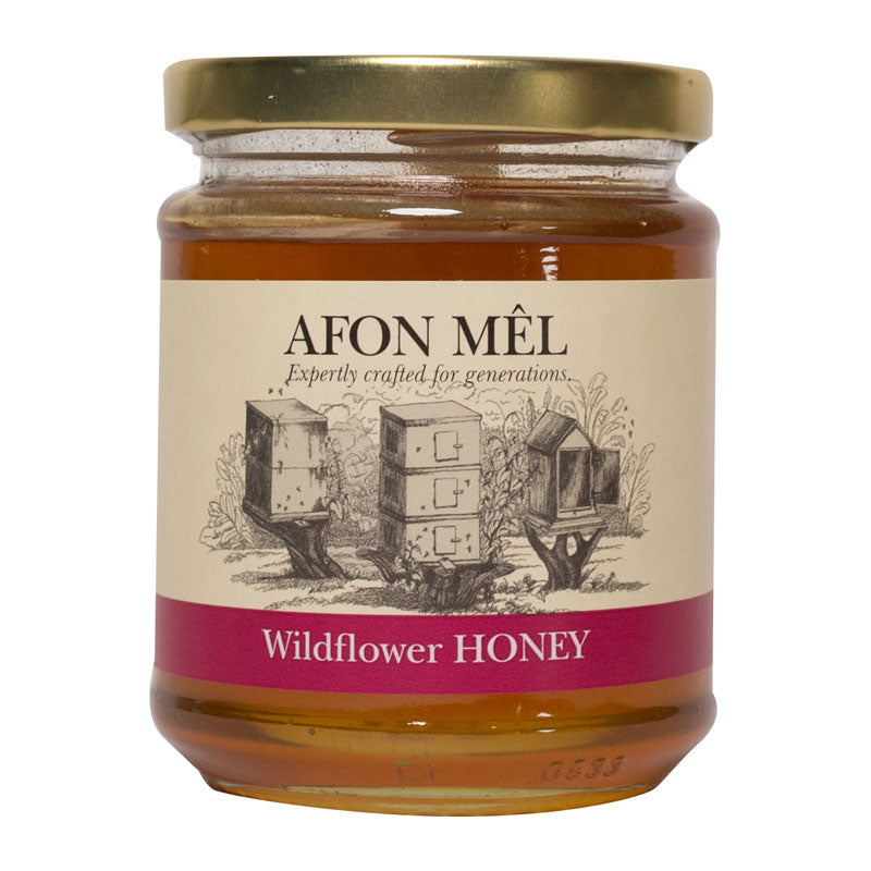 Afon Mel Welsh Wildflower Clear Honey