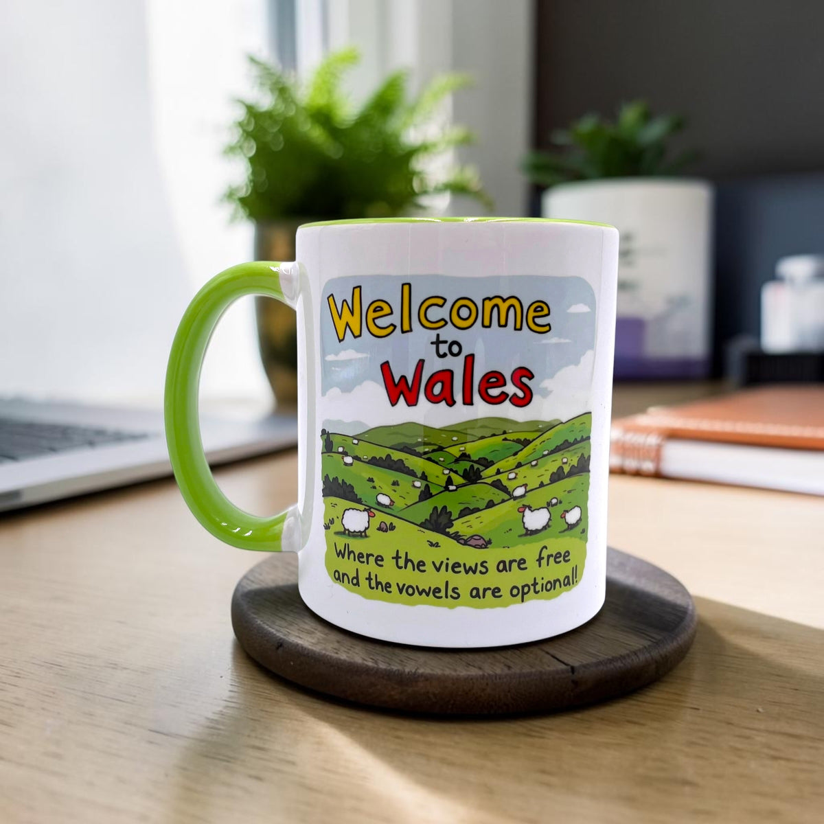 Welcome to Wales! Joke Mug