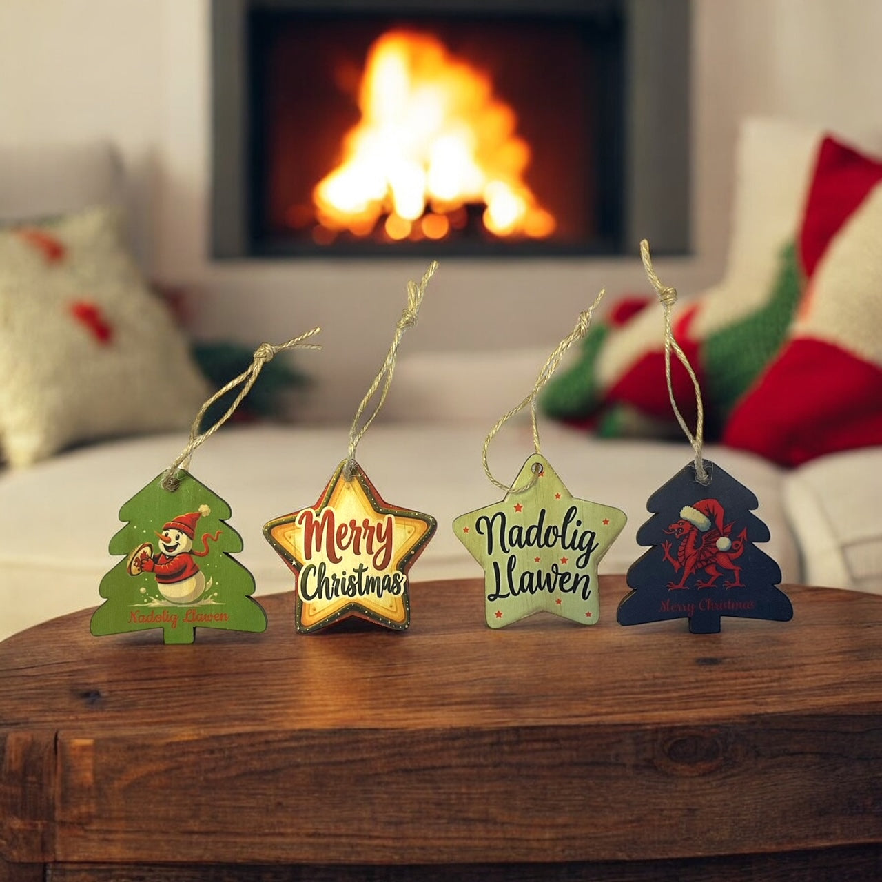 Christmas decorations - Set of Four - Gift Set 4