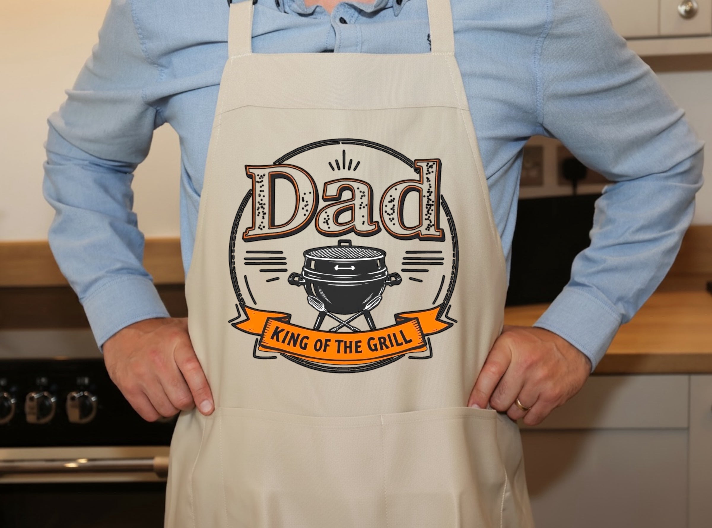 Dad - King Of The Grill Apron
