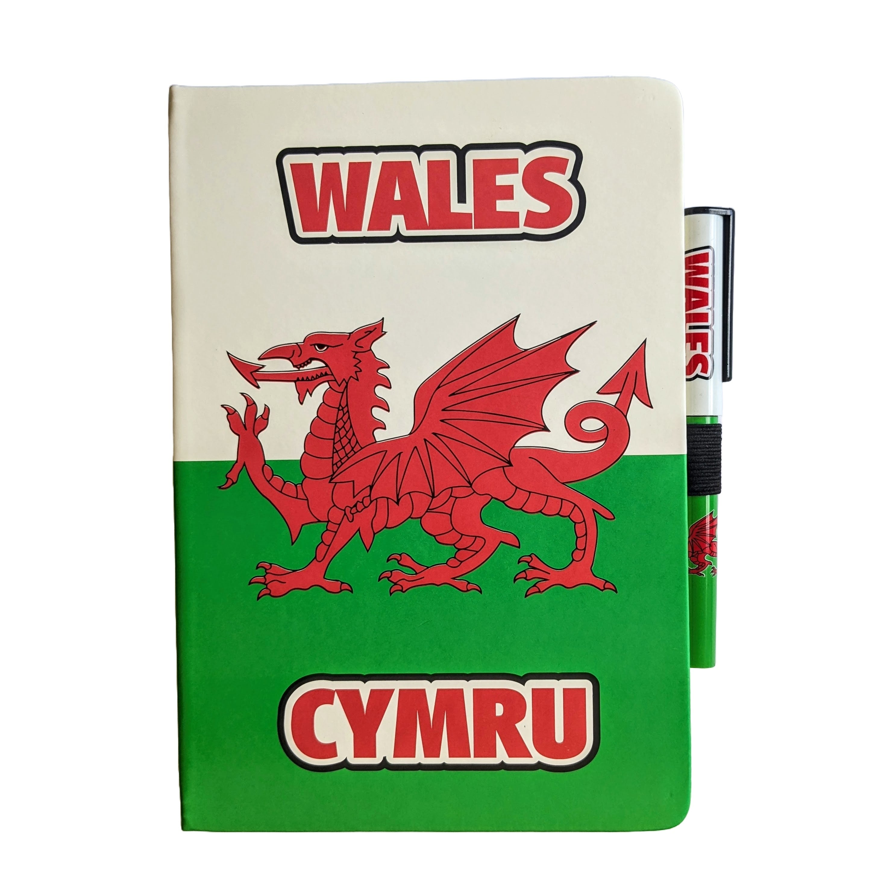 Wales Cymru Red Dragon Notepad & Pen Set