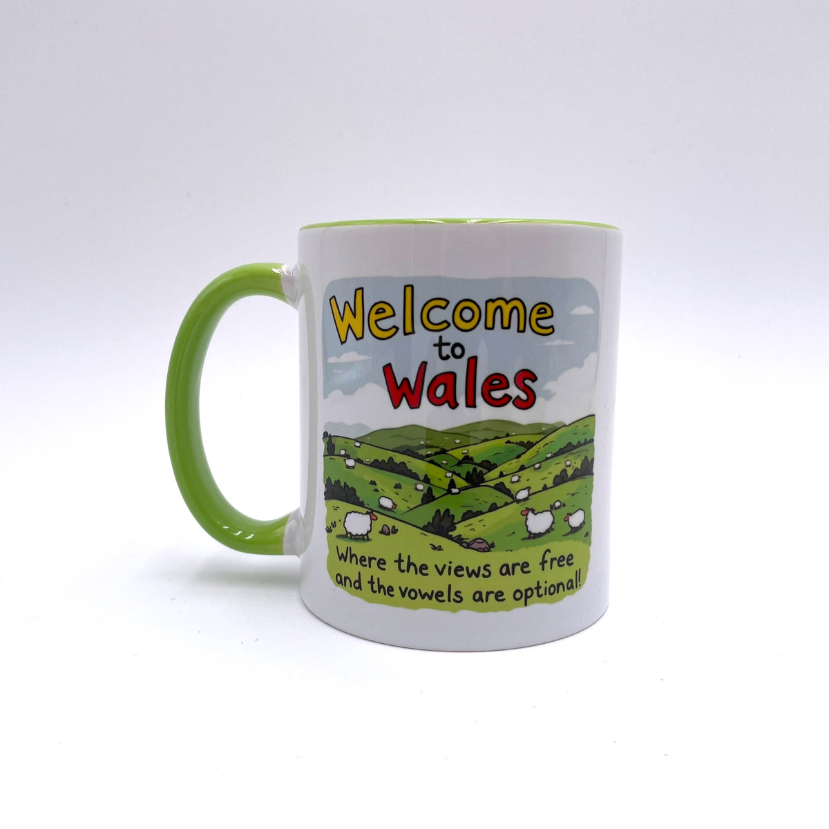 Welcome to Wales! Joke Mug