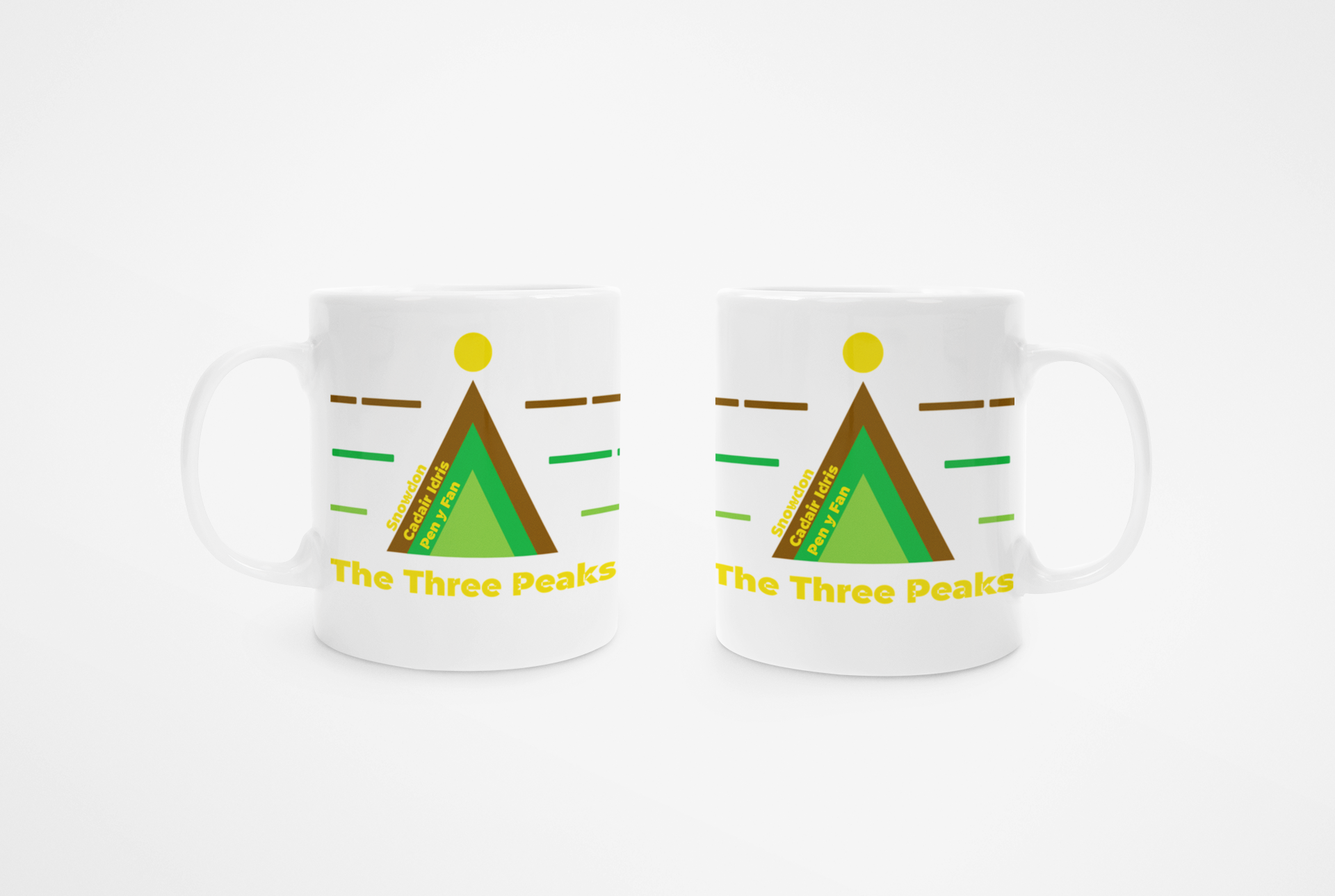 Welsh Three Peaks - The Heights Mug