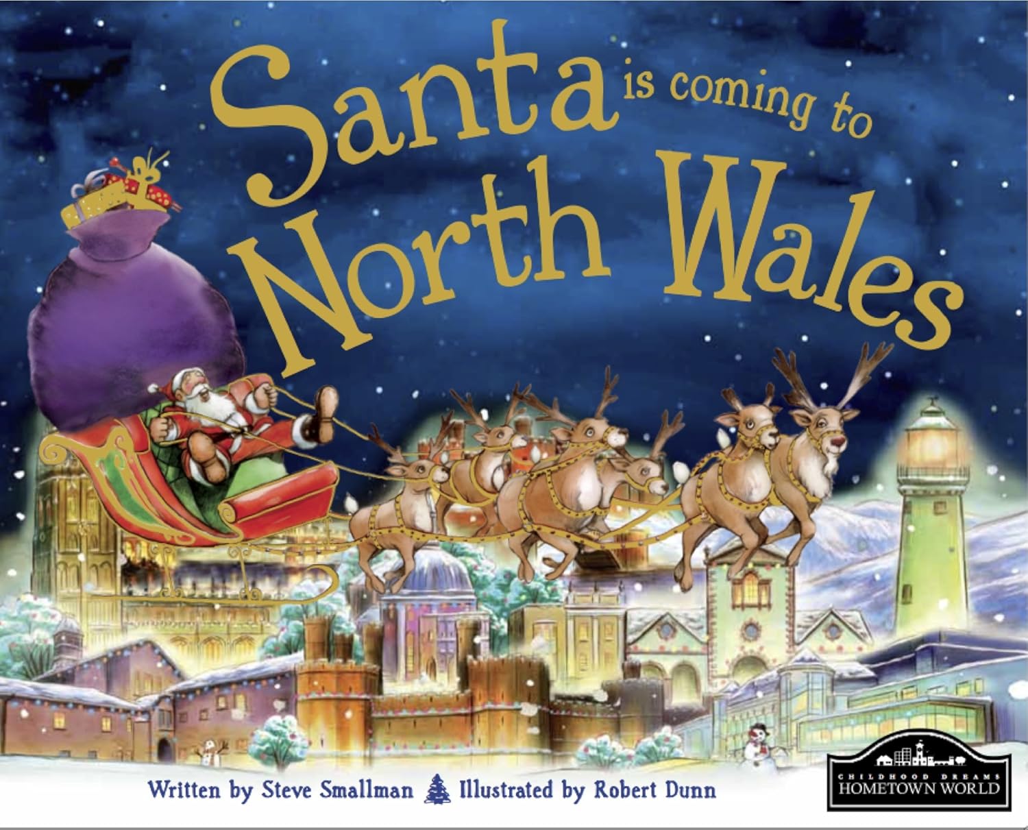 Book - Santa is Coming to North Wales - Hardback