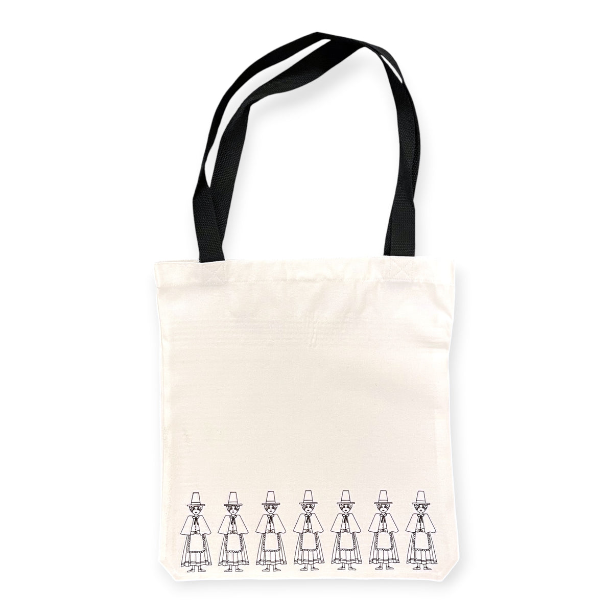 Welsh Lady Black Line Drawing Tote Bag - Minimalist Welsh Heritage Design and Gift