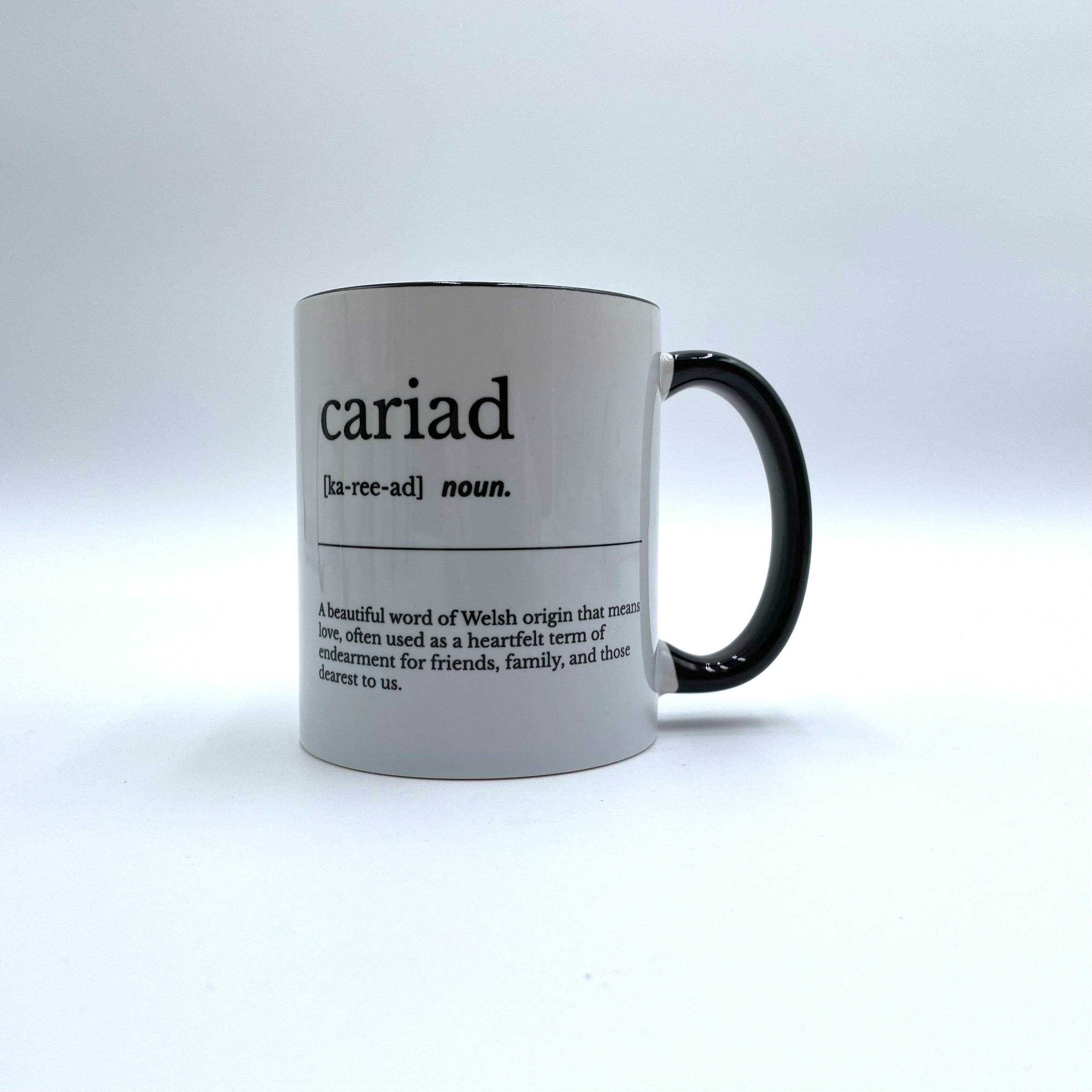 Cariad - Noun Descriptive Mug