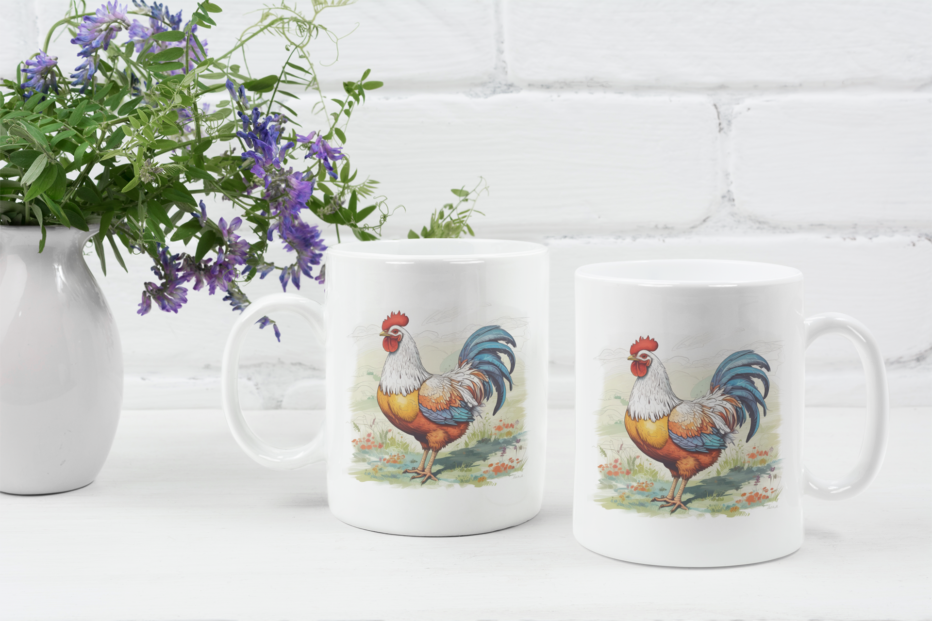 The Welsh Rooster Mug