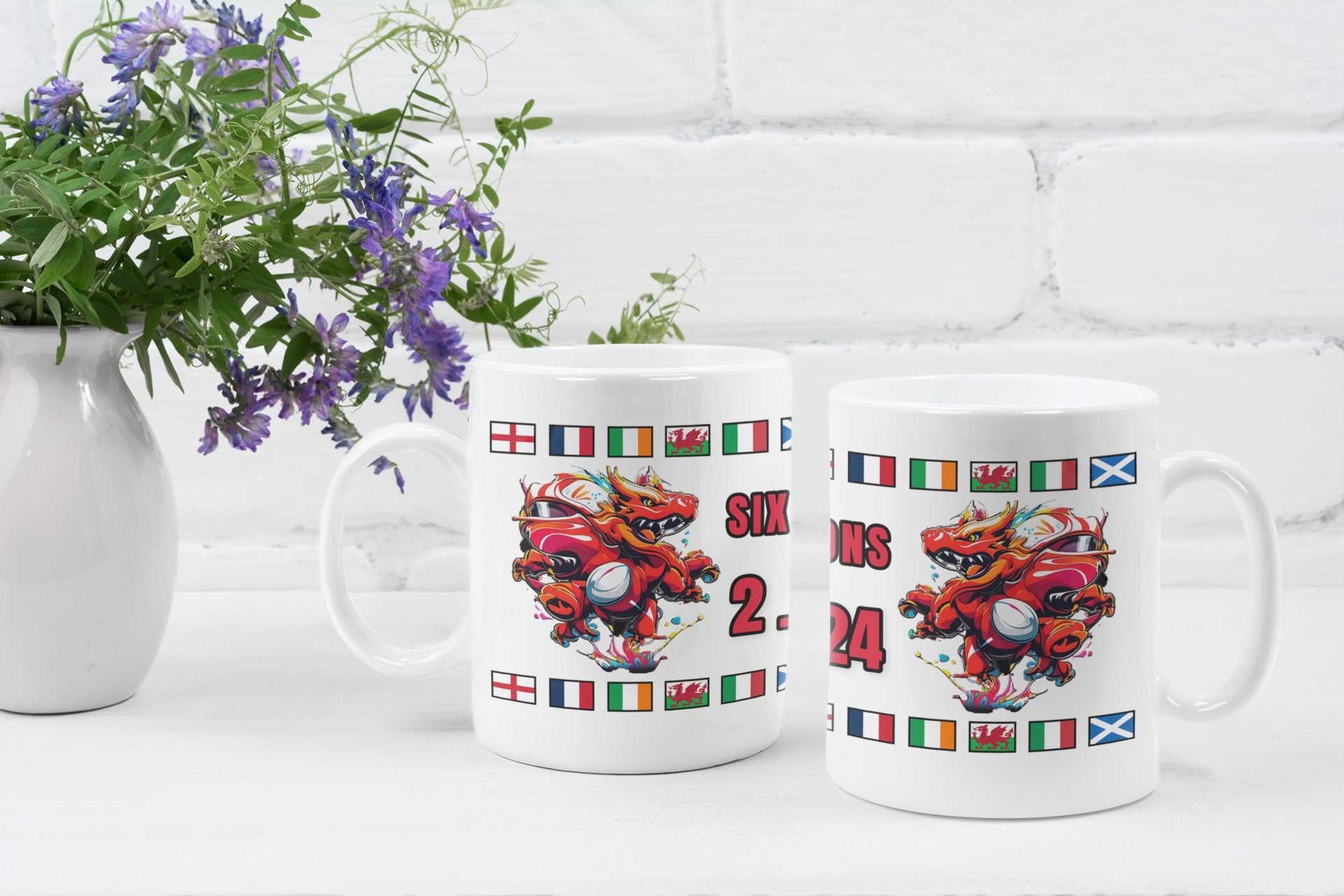 Six Nations Rugby Spirit of The Dragon Mug