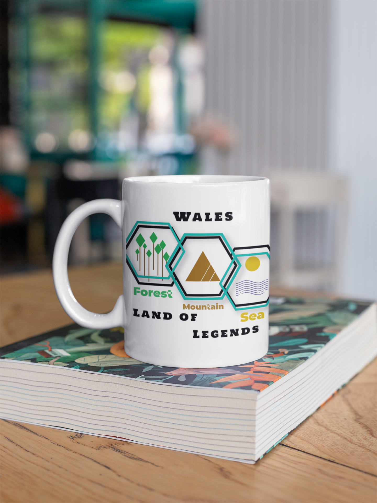 Land Of Legends: Wales - Forest, Mountain, Sea Mug