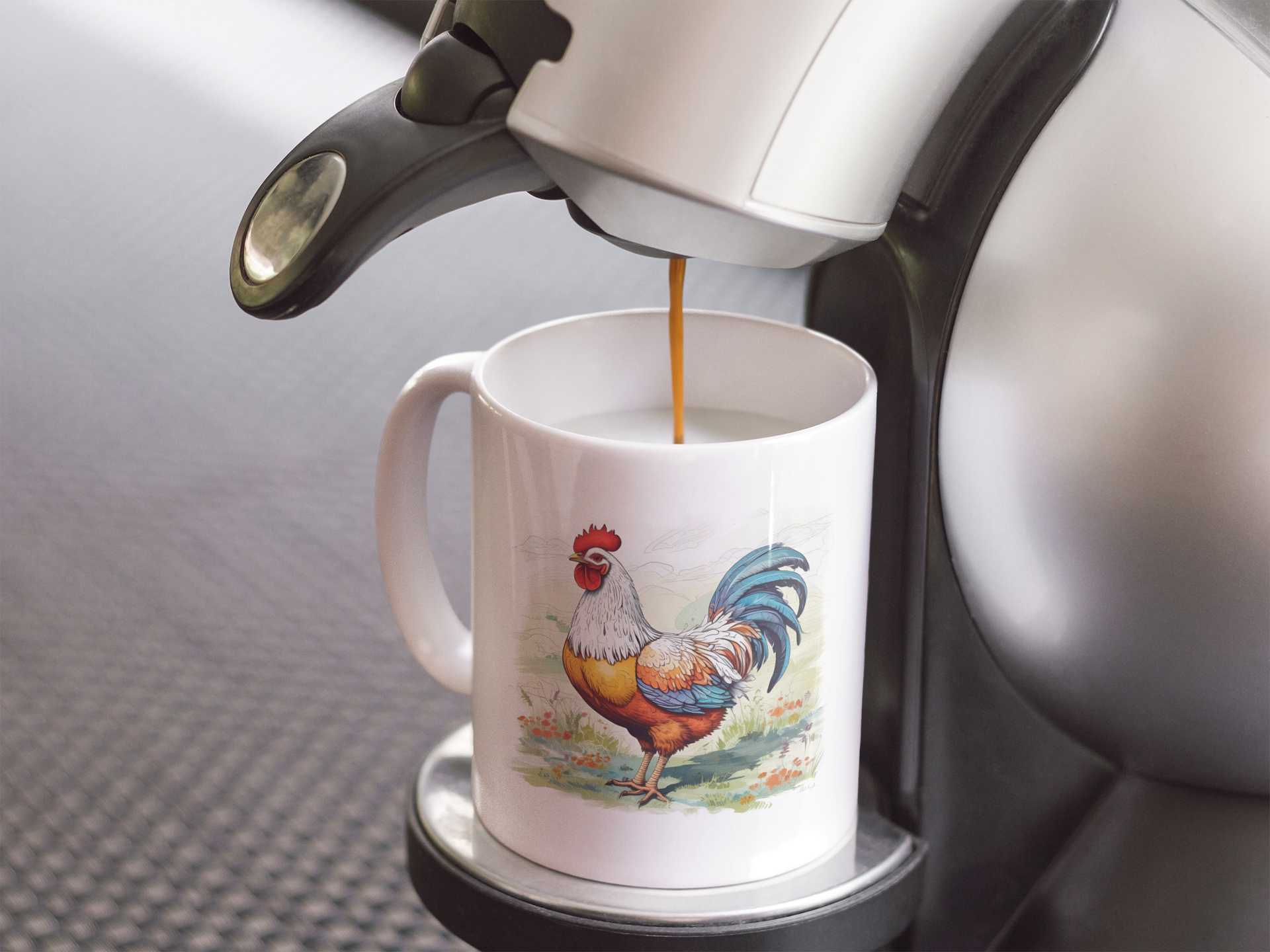 The Welsh Rooster Mug