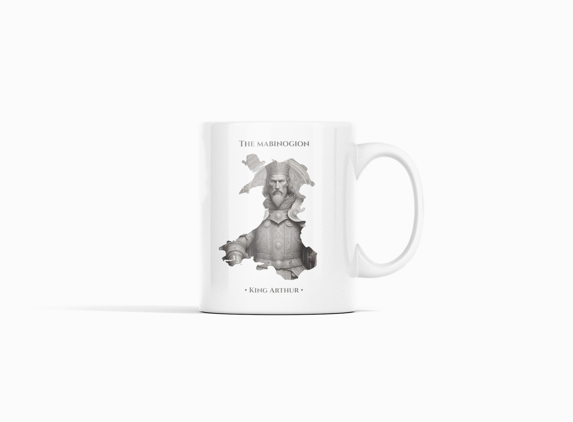 The Mabinogion King Arthur Mug