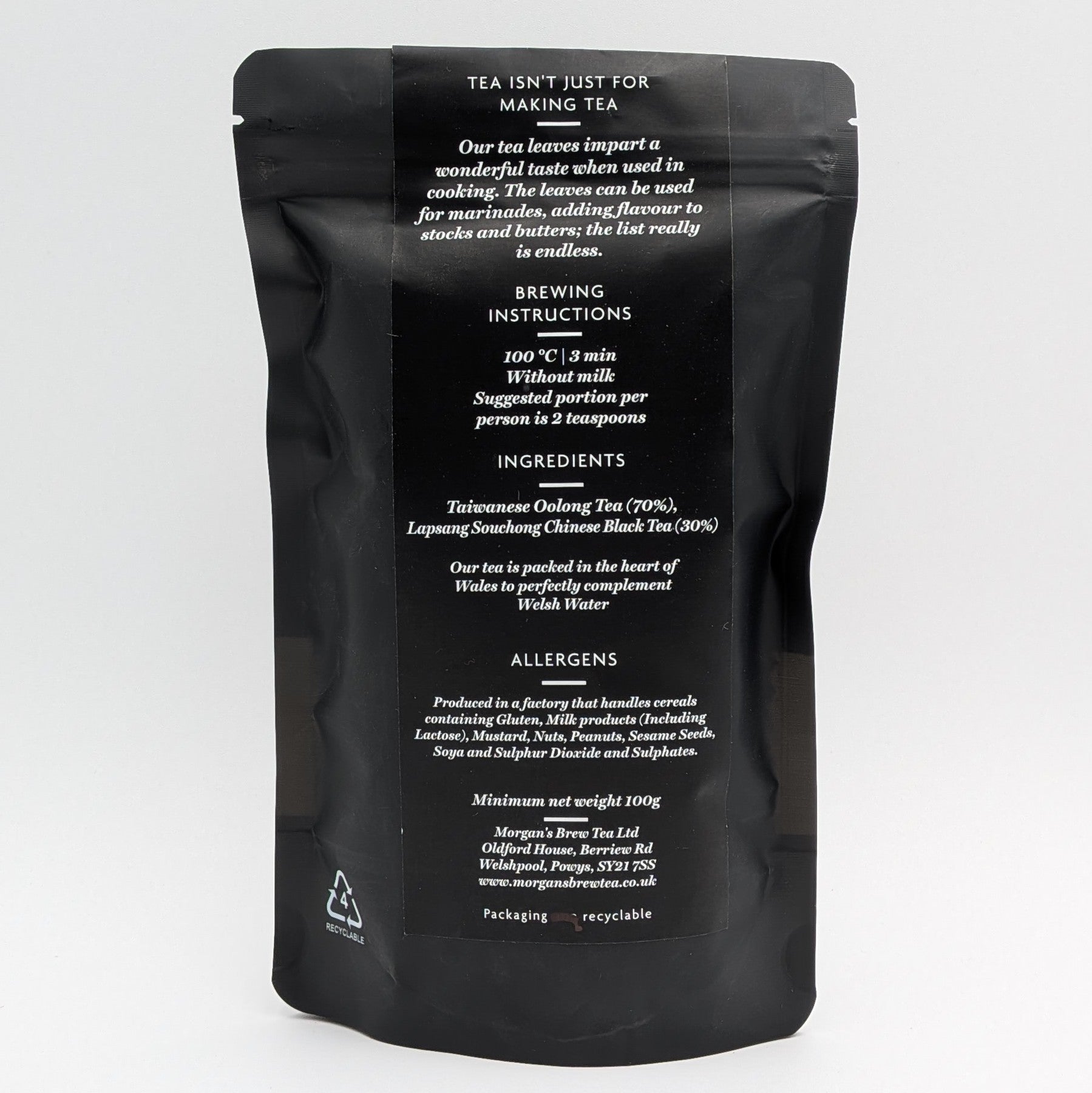 Morgan's Brew Cardigan Caravan Black Tea