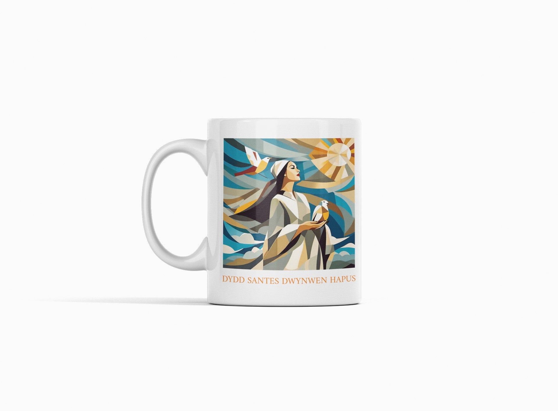 Valentine's St Dwynwen's Day Icon Mug