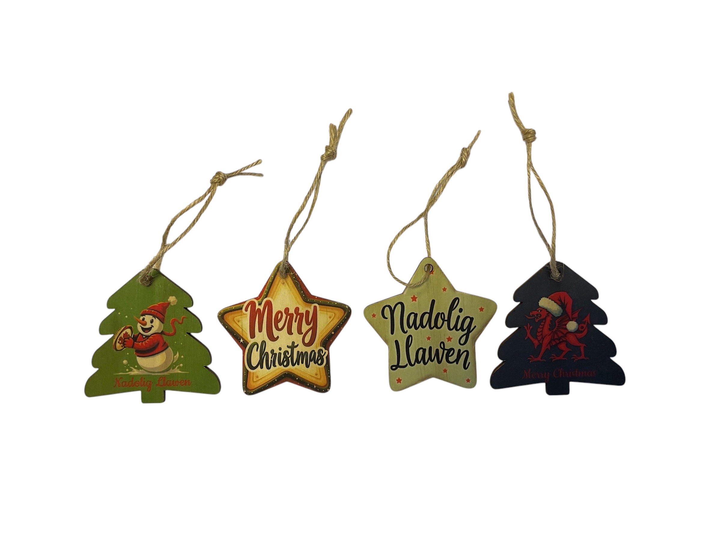 Christmas decorations - Set of Four - Gift Set 4