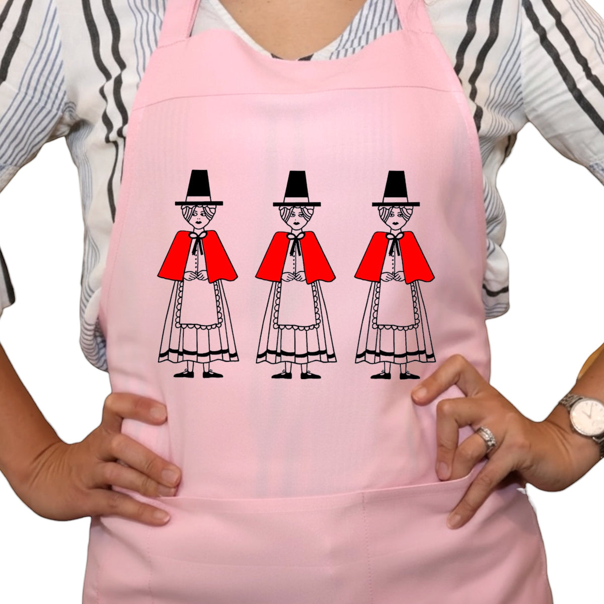 Welsh Lady  Apron - Traditional Welsh Design, Kitchen Apron and Welsh Gift
